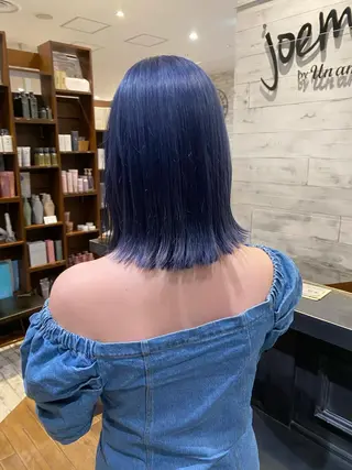 ミディアム 栗原 瑞稀のヘアスタイル