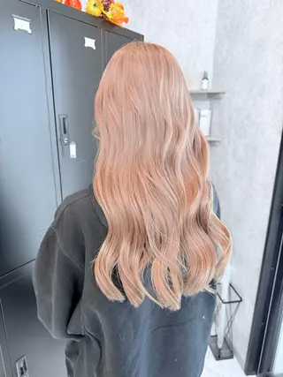 ロング カラー 🌺ハイトーン🌺 矢葺 なぎさ🌺🌺のヘアスタイル