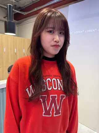 ロング カラー 透明感×レイヤーカッ ト🌼kiraraのヘアスタイル