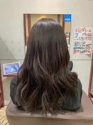 セミロング 福田 秀好のヘアスタイル