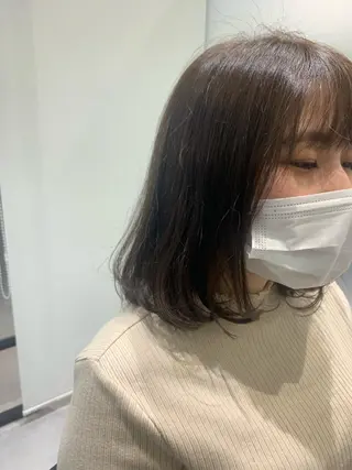 ミディアム カラー ヘアアレンジ GO TODAY シェアサロン 名古屋パルコ所属・仲地 大地のヘアスタイル