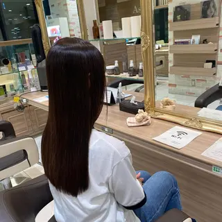 ロング ✨美髪／縮毛矯正 講師 ／塚田健✨のヘアスタイル