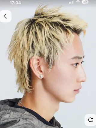 メンズ 湯口 阿希子のヘアスタイル