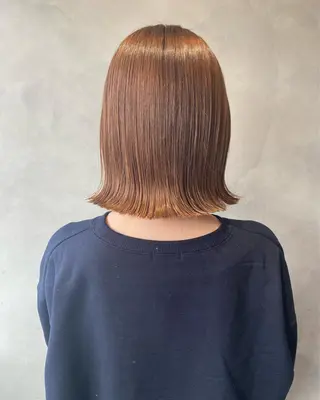 ショート カラー 奥田 蓮のヘアスタイル