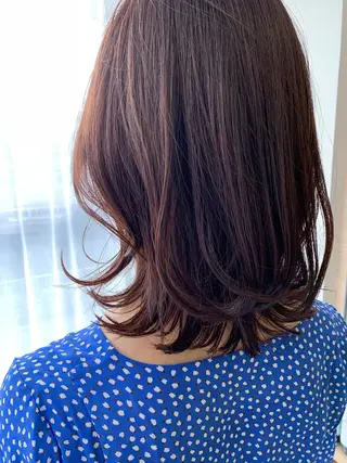 ミディアム モリシュンスケ /レイヤー/髪質改善のヘアスタイル