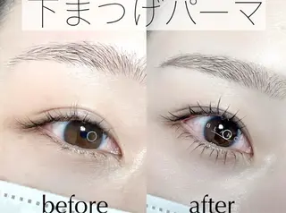 マツエク・マツパ Eyelash Salon Blanc～まつげエクステと眉の専門美容室～イ オンモール徳島店所属・近藤 晴日のマツエク・マツパデザイン