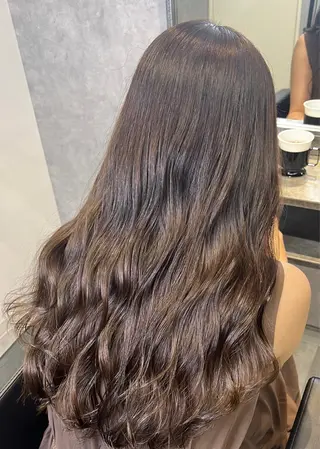 ロング カラー mimiiy梅田 中崎町ハイトーンのヘアスタイル