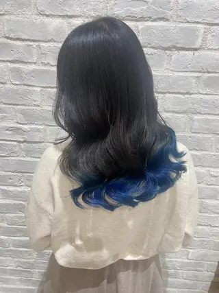 セミロング カラー 韓国/色気/レイヤー /avance天王寺のヘアスタイル