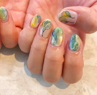 ネイル nuk.所属・坂本 萌のネイルデザイン