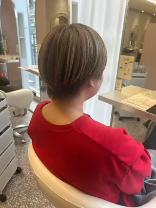 ショート カラー 髪質改善Bonheur川西所属・ノンダメージ ✂︎竹村まどかのヘアスタイル