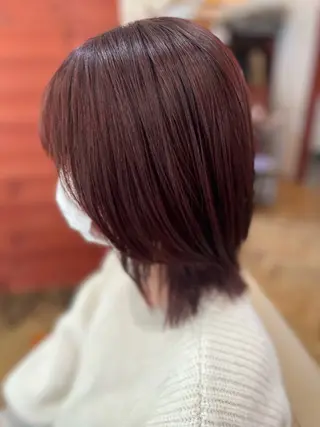ショート カラー ヘアーサロン feel所属・磯山 美咲のヘアスタイル
