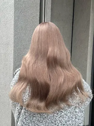 ロング カラー 🪞ダメージレス艶 🪞れいのヘアスタイル