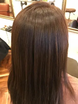 ロング 口コミ評価4.9⭐︎ カワナベ マサシのヘアスタイル