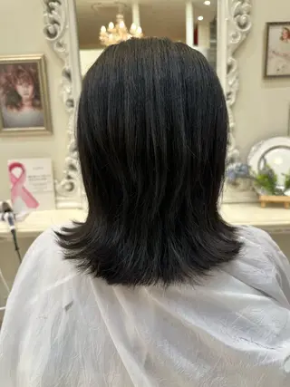 ミディアム モデル募集中 小島のヘアスタイル