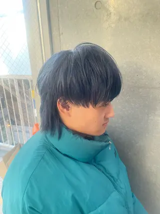 カラー メンズ メンズモテパーマ💙 fuwaのヘアスタイル