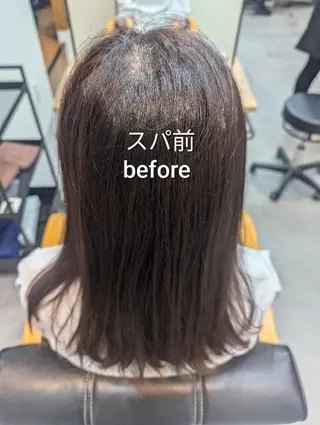 スパニスト 中川のヘアスタイル