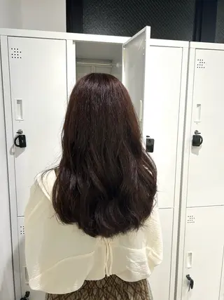 ロング カラーモデル募集/ 鍛治美月稀のヘアスタイル
