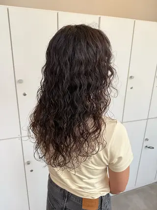 ロング パーマ 🍇おぐら めぐみ🍇のヘアスタイル