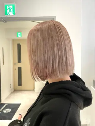 ミディアム カラー 風香🪼レイヤー /透明感カラーのヘアスタイル