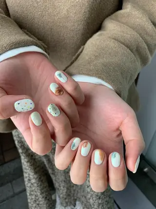 ネイル 【韓国ヘア・ネイル】 HINATA🍒のネイルデザイン