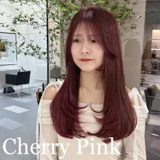 ロング カラー K-two NAGOYA所属・山村 沙耶香のヘアスタイル
