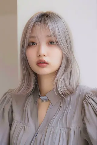 セミロング カラー ☀️Luana☀️ 公式/大通のヘアスタイル