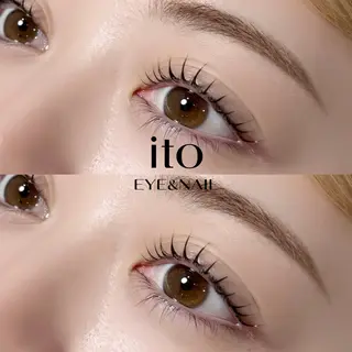 マツエク・マツパ ito  eye&nail所属・ito eye& nail藤崎店のマツエク・マツパデザイン