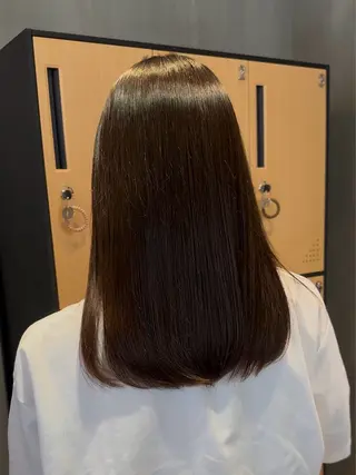 セミロング 髪質改善/レイヤー/ 艶髪🎀ayaneのヘアスタイル