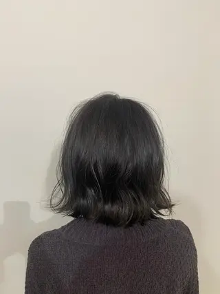 ミディアム カラー パーマ ヘアアレンジ 加藤 綾華のヘアスタイル