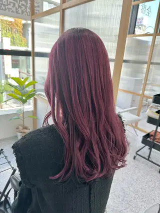 ロング カラー 縮毛矯正💎髪質改善 レイヤー✨山内健太郎のヘアスタイル