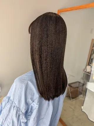 カラー ロング 髪質改善人気🌷U. チハル🌷ヘッドスパのヘアスタイル