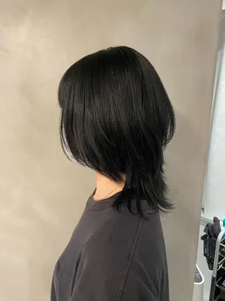 ミディアム 🧚つやさらhair 🧚manakaのヘアスタイル