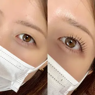 マツエク・マツパ 【那覇/束感まつ毛】 キャメルのマツエク・マツパデザイン