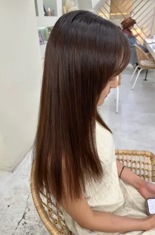 ロング fore所属・赤熊 咲良 🦔ྀིのヘアスタイル