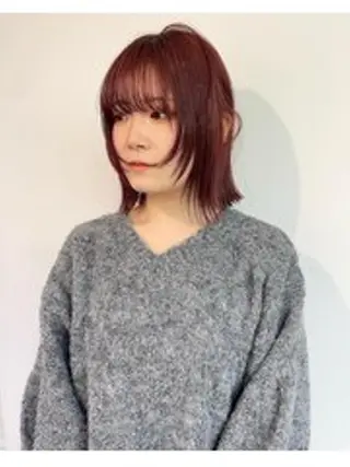 ショート nelke/レイヤー 立川/ブリーチのヘアスタイル