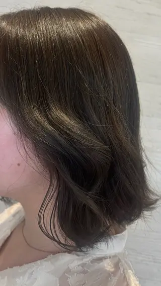 ミディアム カラー カマタ サユミ🪐のヘアスタイル