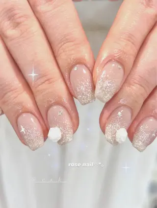 ネイル 🎀チーク/ちゅるん 🫧chisa🎀のネイルデザイン