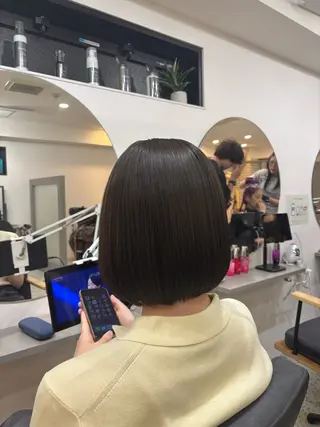 ミディアム ボブ/透明感カラー/ 艶髪/azumiのヘアスタイル