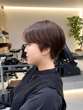ショート sara/ハンサム ショート【蔵前】のヘアスタイル