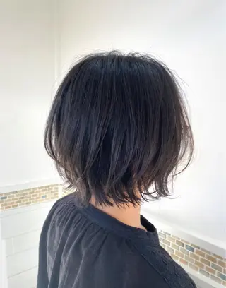 ショート カラー パーマ 田中 悠之のヘアスタイル