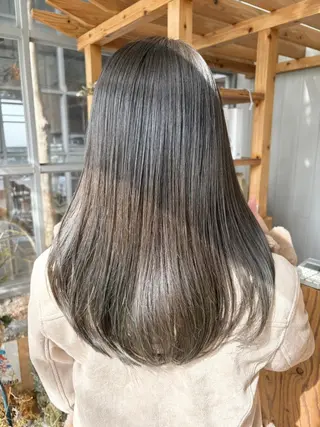 セミロング Nicoru*所属・園田 綾佳のヘアスタイル