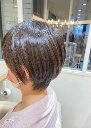 ショート 30代からの大人 ショートのヘアスタイル