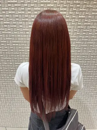 ロング 中間 愛加のヘアスタイル
