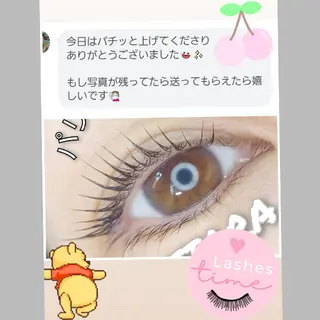 マツエク・マツパ 💡次世代LED -TIARA💡のマツエク・マツパデザイン