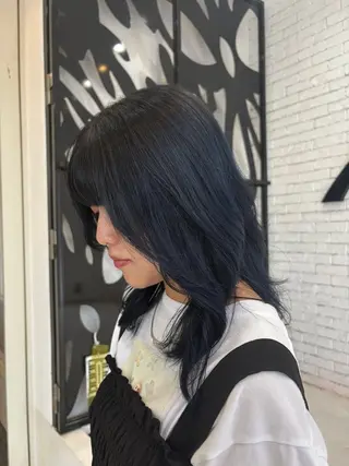 ミディアム 武田玲音/MASHU /カラーモデル募集中のヘアスタイル