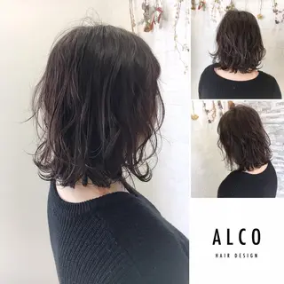 ミディアム カラー ワタイショウタ 髪質改善✨眉毛サロンのヘアスタイル