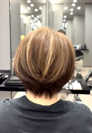 ショート HARUKI  MINATO Japan広島紙屋町店所属・hmj紙屋町店 脊戸智志のヘアスタイル