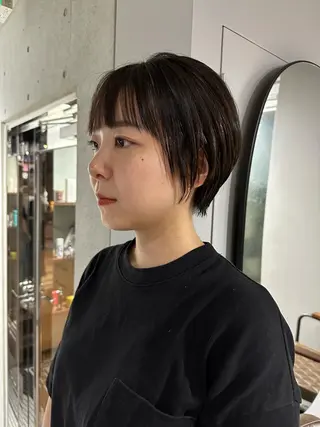 ショート カラー Leverage New York所属・小滝 楓のヘアスタイル