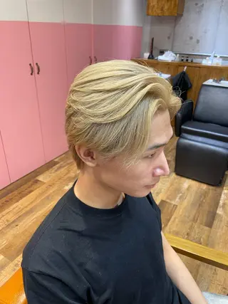 ショート カラー メンズ 🔥メンズ特化パーマ 🦖増田弘明🦖のヘアスタイル