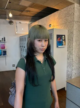 ロング カラー fifth仙台所属・fifth 庄子愛彩のヘアスタイル